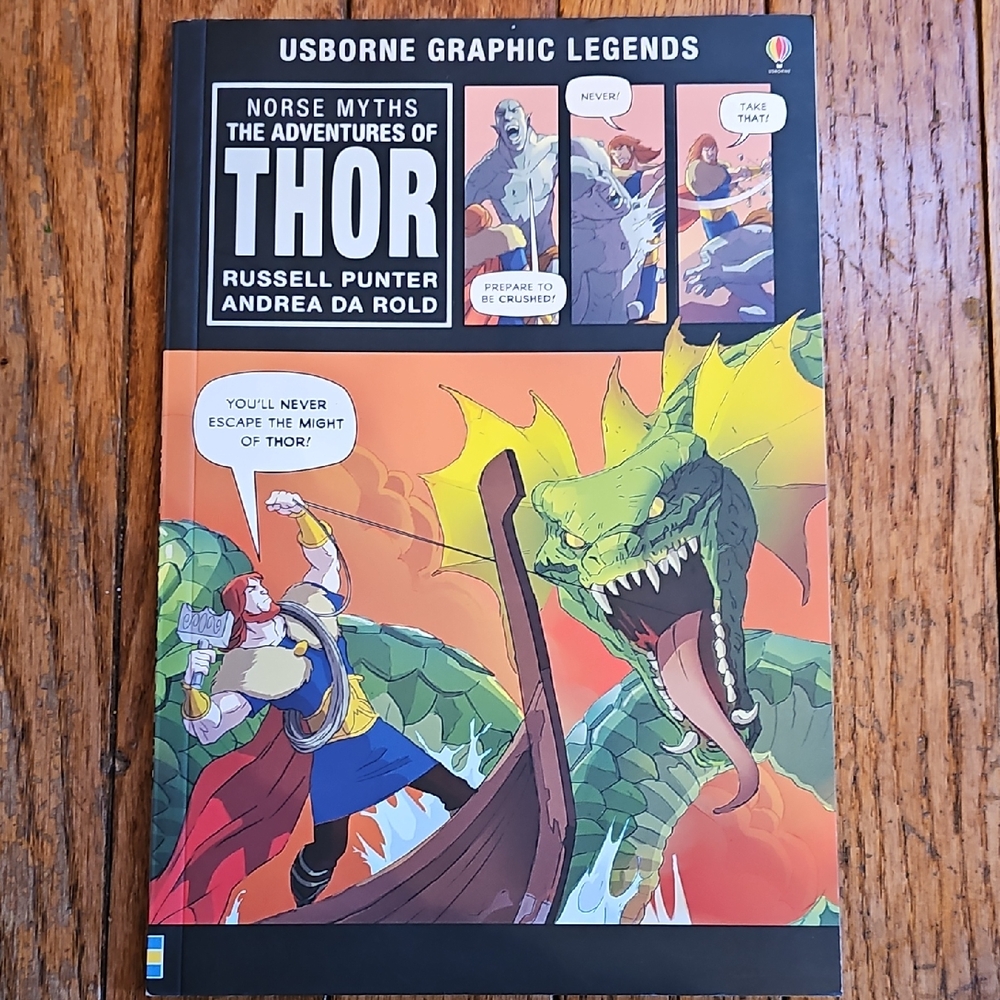 The Adventures of Thor Usborne Graphic Novel, Paperback